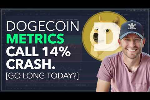 DOGECOIN - METRICS CALL 14% CRASH [GO LONG TODAY?] - DogeCoin Market News Now