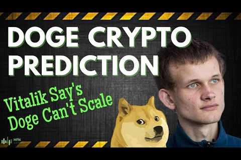 🔥 DOGECOIN Price Prediction | Vitalik Says DOGECOIN Can't Scale Unless... - DogeCoin Market..