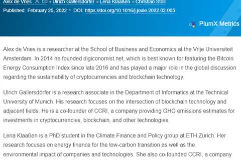 新报告指出比特币挖矿正变得越来越不环保