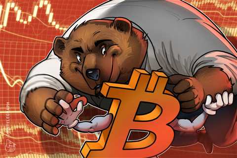 Bitcoin price drop to $39.2k brings BTC back into “bear market” territory.