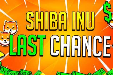 SHIBA INU – THIS IS THE TIME TO DO THIS! LAST CHANCE