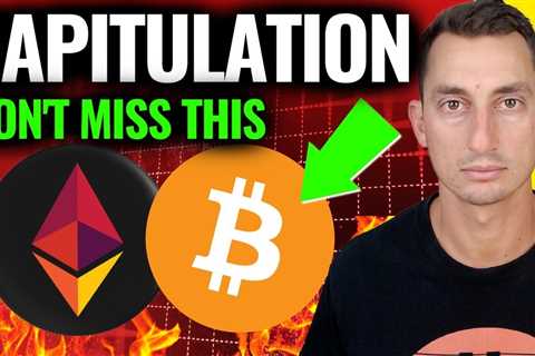 CRYPTO & Stocks Are In SERIOUS TROUBLE! Bitcoin CAPITULATING