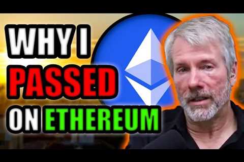 Michael Saylor COMES CLEAN about Ethereum 🤯