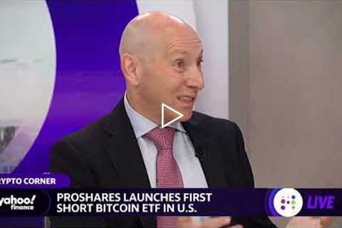 Crypto: New ProShares ETF shorts bitcoin