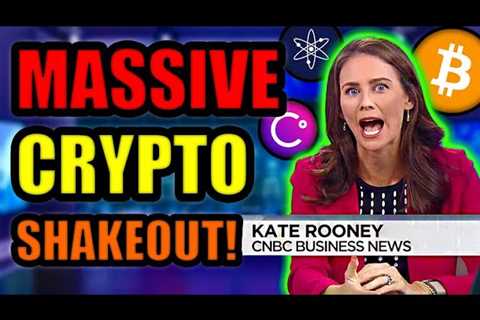 MASSIVE BITCOIN SHAKE OUT! WTF IS GOING ON W/ CRYPTO?! [Polygon, Cosmos, Voyager]