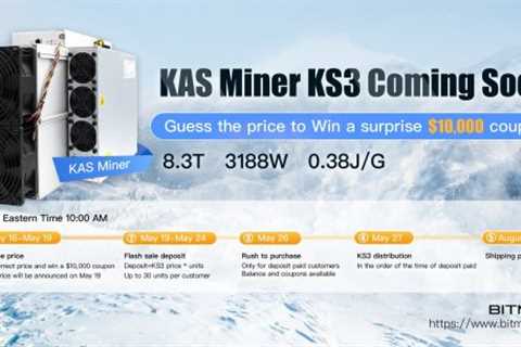 Bitmain’s Upcoming Antminer KS3 ASIC for Kaspa (KAS) is Crazy Fast