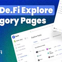 De.Fi Explore Category Pages Now Available