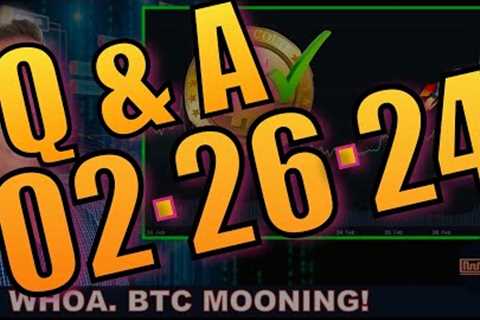 BITCOIN MOONING. 4 ETF''S WINNING. TAX INDICTMENT EQUALS 5 YEARS.
