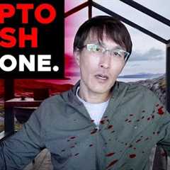 CRYPTO CRASH: I''m done, crypto is all a SCAM.