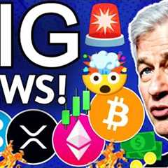 🚨JPMORGAN'S HUGE CRYPTO MOVE! BITCOIN & ETHEREUM LOAN COLLATERAL!