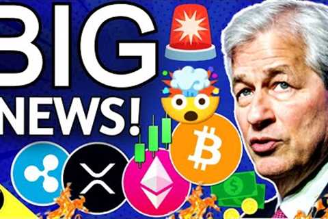 🚨JPMORGAN'S HUGE CRYPTO MOVE! BITCOIN & ETHEREUM LOAN COLLATERAL!