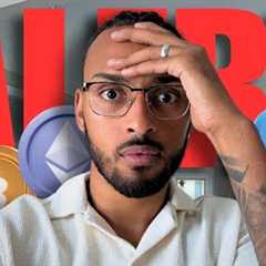 WILD NEWS RELEASES AS CRYPTO FALLS!!