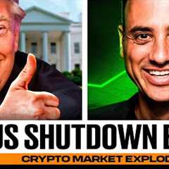 US Shutdown ENDING = Crypto Market''s Will FLY! [Prepare NOW]