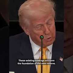 ''Never sell your Bitcoin, says Trump during White House crypto summit