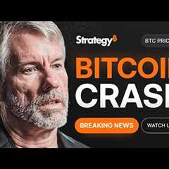 Michael Saylor on Bitcoin Crash & MSTR Stock Drop – BTC Price Analysis
