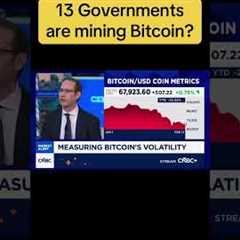 GOVERNMENTS ARE MINING BITCOIN!