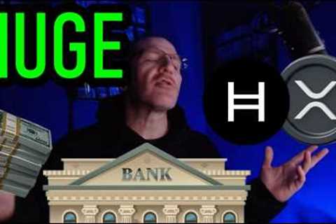🎉BIG CRYPTO BANK NEWS🎉 XRP HBAR BTC PRICE TALK